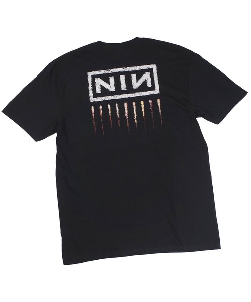 ROCK-OFF(ロックオフ)の「【ROCK-OFF】【3】NINE INCH NAILS DOWNWARD SP T-SHIRTS(Tシャツ/カットソー・メンズ・ブラック・X-LARGE/LARGE/MEDIUM)」の2枚目の写真