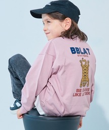 devirock（デビロック）の「綿100% デビラボ BIGシルエット プリント袖リブ 長袖Tシャツ（Tシャツ/カットソー）」