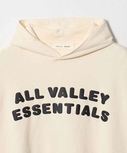 FOG ESSENTIALS(エフオージーエッセンシャルズ)の「<FEAR OF GOD ESSENTIALS>90S フーディー(パーカー・メンズ・ダークグレー/ナチュラル・L/M/S/XS)」の13枚目の写真