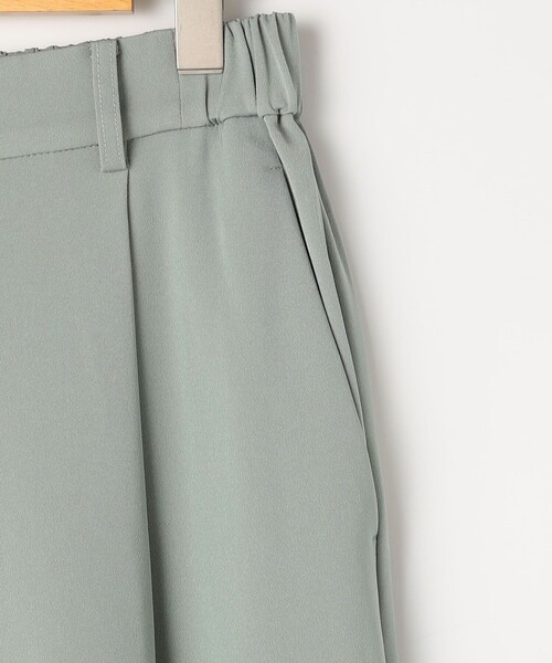 NOLLEY’S(ノーリーズ)の「ウォッシャブルシャンブレーツイルワイドパンツ(その他パンツ・レディース・ベージュ/ブラック/ブラウン/ミント・38/36/34)」の18枚目の写真