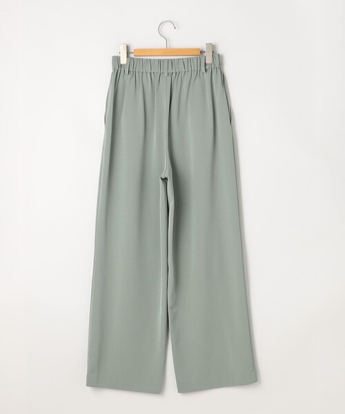 NOLLEY’S(ノーリーズ)の「ウォッシャブルシャンブレーツイルワイドパンツ(その他パンツ・レディース・ベージュ/ブラック/ブラウン/ミント・38/36/34)」の19枚目の写真