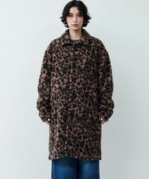 【DENIM DELIGHT DAYS】レオパードボアコート