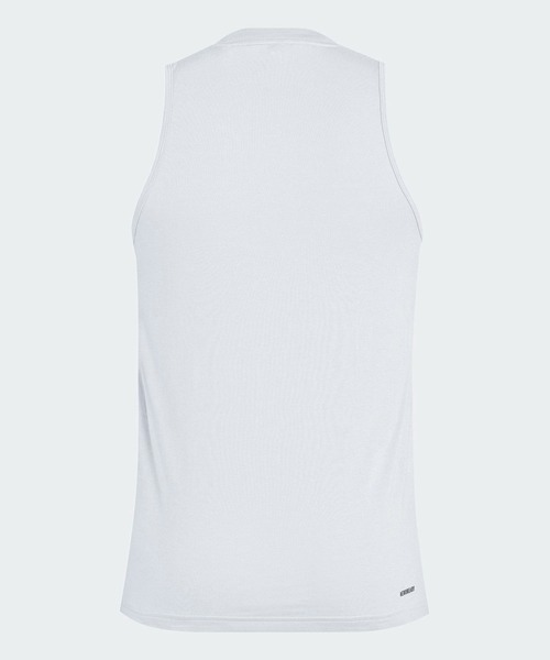 adidas（アディダス）の「トレイン エッセンシャルズ Feelready トレーニング ノースリーブTシャツ / アディダス adidas（タンクトップ・メンズ・ホワイト・LARGE/MEDIUM/SMALL/X-LARGE/X-SMALL）」の2枚目の写真