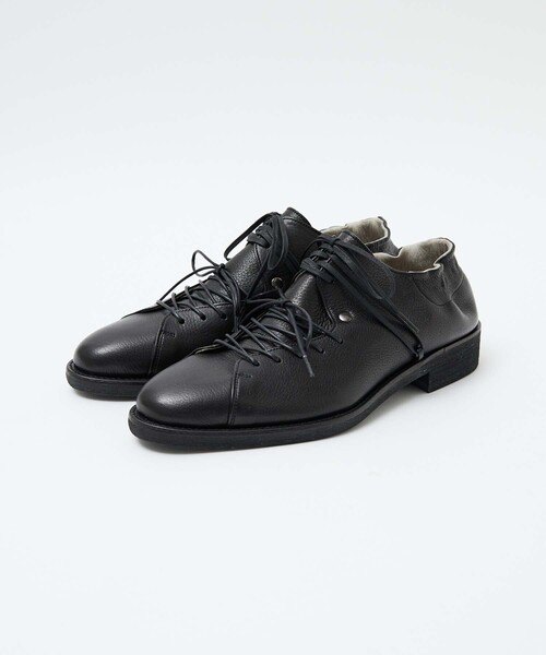 alfredoBANNISTER(アルフレッドバニスター)の「【26A/W】ダブルレースシューズ(ドレスシューズ・メンズ・ブラック・40/39/45/44/43/42/41)」の1枚目の写真