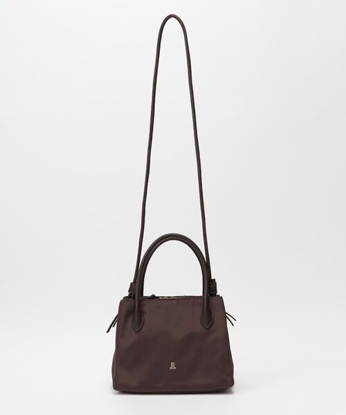 LANVIN en Bleu(ランバンオンブルー)の「ミニスクエアバッグ(トートバッグ・レディース・ブラック/ブラウン・FREE)」の7枚目の写真