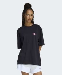 ソフトサイド オーバーサイズ グラフィック Tシャツ / アディダス adidas