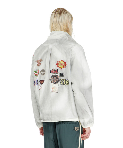 DIESEL(ディーゼル)の「メンズ ジャケット J-PATCH(ブルゾン・メンズ・ホワイト系その他・46/48/50)」の6枚目の写真