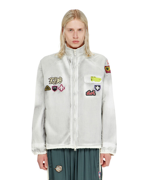 DIESEL(ディーゼル)の「メンズ ジャケット J-PATCH(ブルゾン・メンズ・ホワイト系その他・46/48/50)」の4枚目の写真