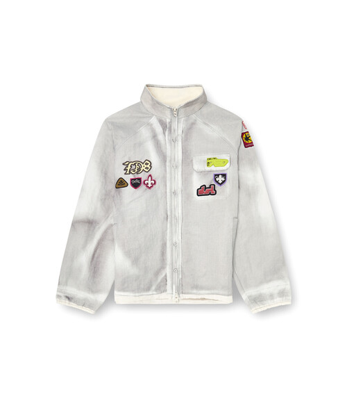 DIESEL(ディーゼル)の「メンズ ジャケット J-PATCH(ブルゾン・メンズ・ホワイト系その他・46/48/50)」の3枚目の写真