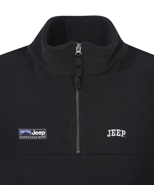 JEEP(ジープ)の「エッセンシャルスモールロゴハーフジップフリース (JR5TSF192BK)(その他アウター・レディース・その他・X-SMALL/LARGE/MEDIUM/SMALL)」の4枚目の写真