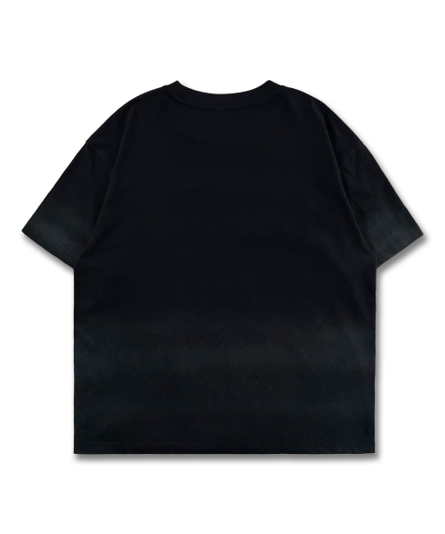 BUNKERBUSTER（バンカーバスター）の「セミクロップグラデーションウォッシング半袖Tシャツ MQ3TU638_BLACK（Tシャツ/カットソー・メンズ・その他・95/100/105）」の2枚目の写真