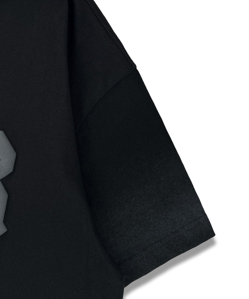 BUNKERBUSTER（バンカーバスター）の「セミクロップグラデーションウォッシング半袖Tシャツ MQ3TU638_BLACK（Tシャツ/カットソー・メンズ・その他・95/100/105）」の5枚目の写真