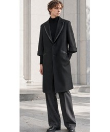 Sakka（サッカ）の「【MADE IN JAPAN／7分袖チェスターコート】（チェスターコート）」