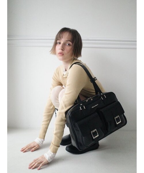 FILLINTHEBLANK(フィルインザブランク)の「PK Shoulder Bag (black)(ショルダーバッグ・レディース・その他・FREE)」の3枚目の写真
