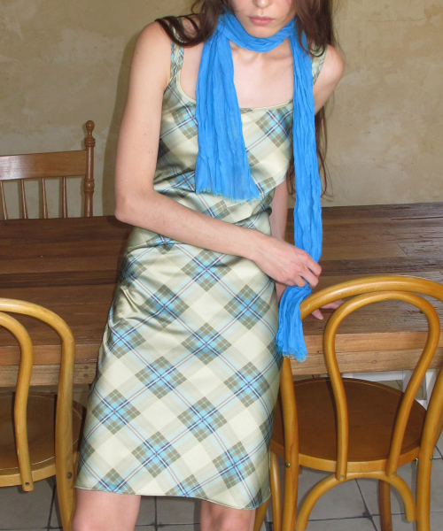 CENTAUR.KR(セントール)の「BABY ARGYLE DRESS_OLIVE(ワンピース・レディース・その他・SMALL/MEDIUM)」の2枚目の写真