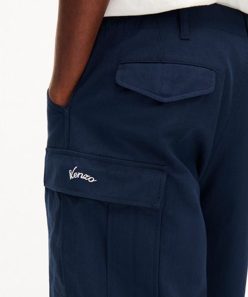 KENZO（ケンゾー）の「KENZO VARSITY CARGO PANT（デニムパンツ・メンズ・ブルー系その他4・40/38/42）」の3枚目の写真