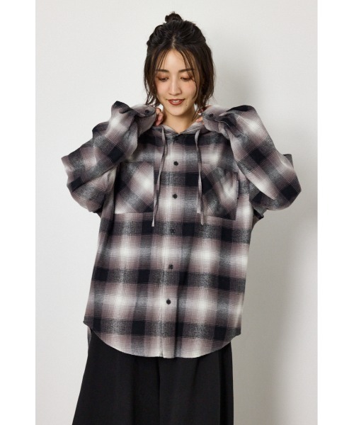 Фуди‑футболка (Fudie Check) — check shirt