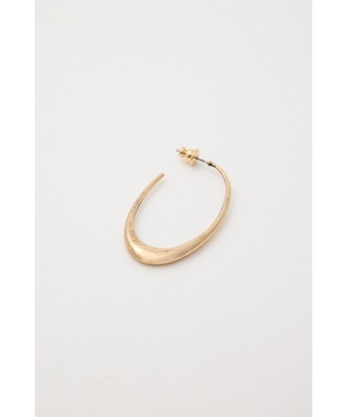 LAGUA GEM(ラグアジェム)の「ELLIPSE HOOP ピアス(ピアス(両耳用)・レディース・ゴールド/シルバー・FREE)」の4枚目の写真