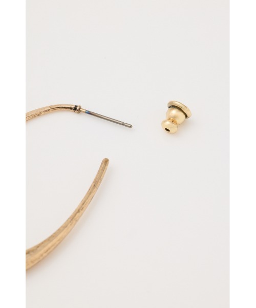 LAGUA GEM(ラグアジェム)の「ELLIPSE HOOP ピアス(ピアス(両耳用)・レディース・ゴールド/シルバー・FREE)」の7枚目の写真