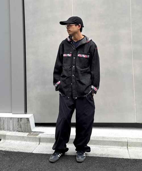 SOUNDSGOOOOD(サウンズグッド)の「【SOUNDS GOOOOD 】チロリアンテープデニムシャツ(シャツ/ブラウス・メンズ・ブラック/ブルー・ONE SIZE)」の17枚目の写真