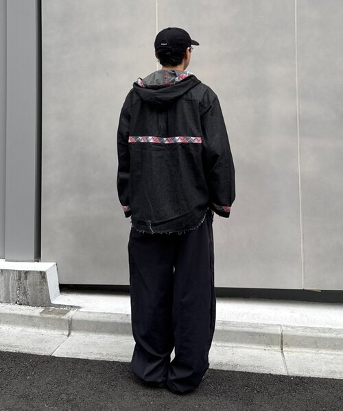 SOUNDSGOOOOD(サウンズグッド)の「【SOUNDS GOOOOD 】チロリアンテープデニムシャツ(シャツ/ブラウス・メンズ・ブラック/ブルー・ONE SIZE)」の18枚目の写真
