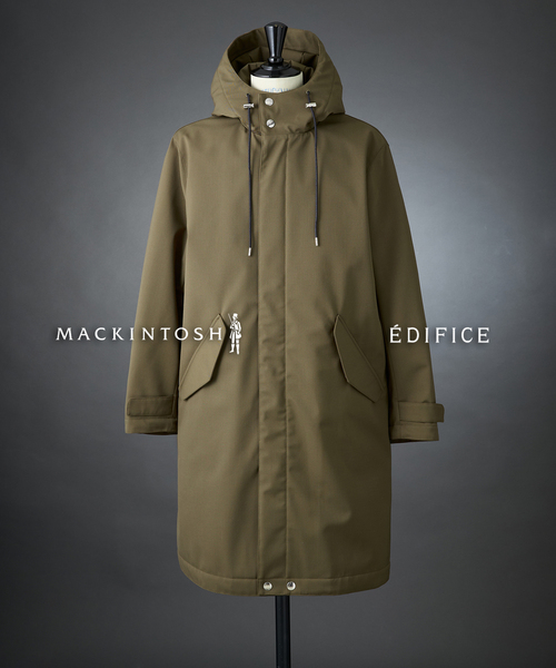 EDIFICE(エディフィス)の「MACKINTOSH(マッキントッシュ) 別注 GRANISH/グラニッシュ(ダウンジャケット/コート・メンズ・ブラック/カーキ・40/38/36)」の2枚目の写真