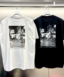 ＋81BRANCA（ハチイチブランカ）の「【+81BRANCA/ハチイチブランカ 】Charles Peterson-Kurt cobain PHOTO tee / カート・コバーン / フォトTシャツ / ユニセックス（Tシャツ/カットソー）」