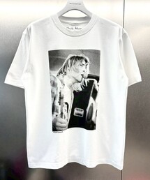 ＋81BRANCA（ハチイチブランカ）の「【+81BRANCA/ハチイチブランカ 】Charles Peterson-Kurt cobain PHOTO tee / カート・コバーン / フォトTシャツ / ユニセックス（Tシャツ/カットソー）」