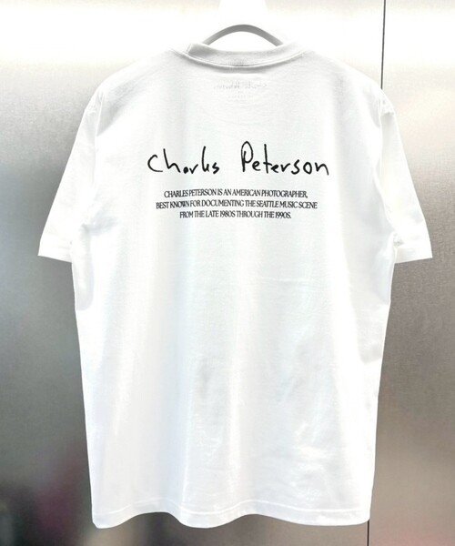 +81BRANCA(ハチイチブランカ)の「【+81BRANCA/ハチイチブランカ 】Charles Peterson-Kurt cobain PHOTO tee / カート・コバーン / フォトTシャツ / ユニセックス(Tシャツ/カットソー・メンズ・ホワイト系その他/ブラック/ホワイト系その他2・フリー)」の7枚目の写真