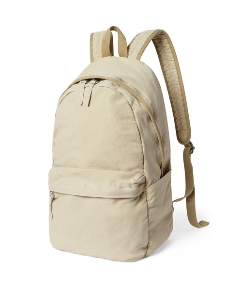 thisisneverthat(ディスイズネバーザット)の「Overdyed Canvas Daypack(バックパック/リュック・メンズ・ベージュ/チャコール・FREE)」の2枚目の写真