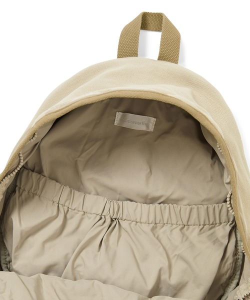 thisisneverthat(ディスイズネバーザット)の「Overdyed Canvas Daypack(バックパック/リュック・メンズ・ベージュ/チャコール・FREE)」の10枚目の写真