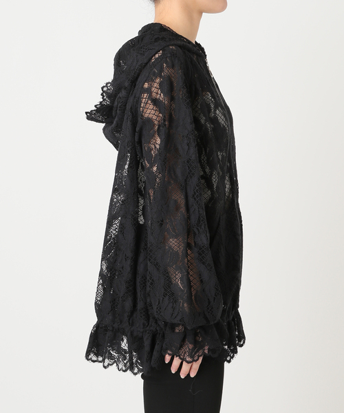 JOURNAL STANDARD(ジャーナルスタンダード)の「【SALLY VINTAGE × JOURNAL STANDARD】SALLY LACE FOODY(その他アウター・レディース・ブラック/ホワイト・FREE)」の13枚目の写真