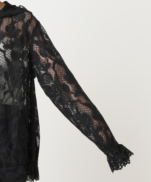 JOURNAL STANDARD(ジャーナルスタンダード)の「【SALLY VINTAGE × JOURNAL STANDARD】SALLY LACE FOODY(その他アウター・レディース・ブラック/ホワイト・FREE)」の14枚目の写真