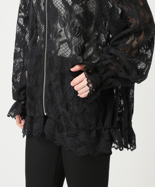 JOURNAL STANDARD(ジャーナルスタンダード)の「【SALLY VINTAGE × JOURNAL STANDARD】SALLY LACE FOODY(その他アウター・レディース・ブラック/ホワイト・FREE)」の15枚目の写真