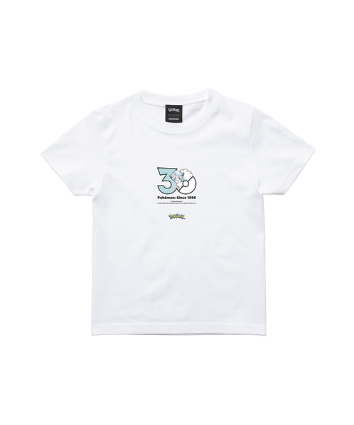 ZOZOSPOT(ゾゾスポット)の「Pokemon 30th Anniversary 1025 T-shirt 「ロコン(アローラのすがた)」(Tシャツ/カットソー・レディース・ホワイト・SMALL/MEDIUM/LARGE/X-LARGE/XX-LARGE/XXX-LARGE/100cm/110cm/120cm/130cm/140cm/150cm/160cm)」の2枚目の写真