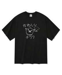 カワイイ 半袖 Tシャツ ブラック