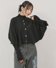 ケープアンサンブルニット