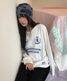 オーバーサイズ CHANGER 長袖Tシャツ