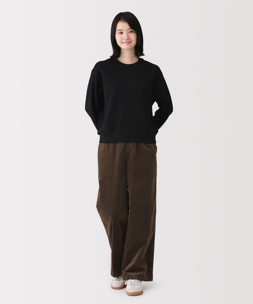 無印良品(ムジルシリョウヒン)の「婦人 ストレッチコーデュロイイージーストレートパンツ(その他パンツ・レディース・ブラック/ブルー系/ブラウン/ダークグレー/オレンジ系/オフホワイト・XS/S/L/XL/M/XXL)」の20枚目の写真