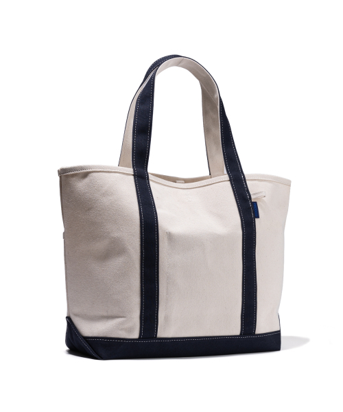 BUTDEEP(バッドディープ)の「001 STANDARD TOTE-NATURAL/NAVY(トートバッグ・レディース・その他・FREE)」の2枚目の写真
