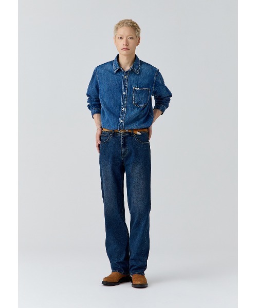 ヒョンジン　GUESS ルーズフィット デニムシャツ　ブックレット　2点セット MENS Denim Shirt デニムシャツ シャツ | GUESS(ゲス) JAPAN 公式