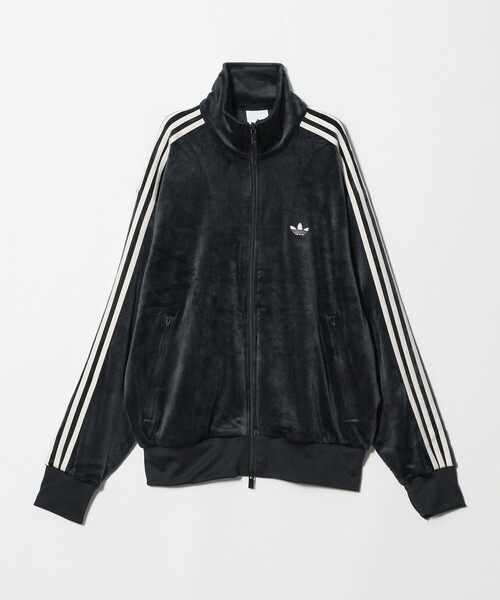 adidas Originals(アディダスオリジナルス)の「<adidas Originals>ファイヤーバード ベロア トラックトップ(その他アウター・メンズ・ブラック/ブラウン系・L/M/XL)」の1枚目の写真
