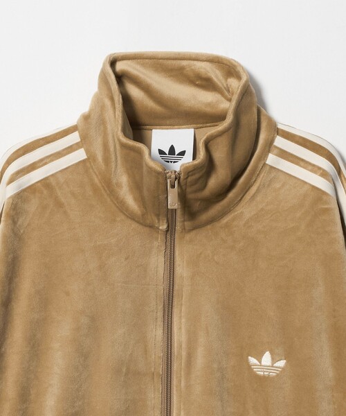 adidas Originals(アディダスオリジナルス)の「<adidas Originals>ファイヤーバード ベロア トラックトップ(その他アウター・メンズ・ブラック/ブラウン系・L/M/XL)」の4枚目の写真