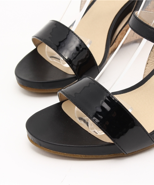 STUDIOUS（ステュディオス）の「【PARADIS COULEUR】 ウェッジソールサンダル（サンダル・レディース・ブラック/ホワイト・23/23.5）」の7枚目の写真