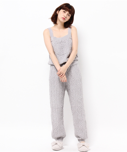 Gelato Pique ジェラートピケ の スフレ ハートアランオールインワン サロペット オーバーオール Wear