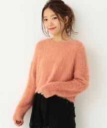 Another Edition | フェザーニットプルオーバー/ AEBFC Ny フェザー KNIT PO(ニット/セーター)