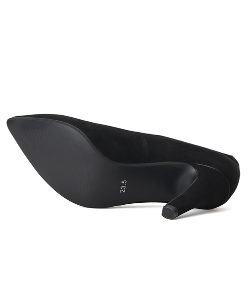 coca（ANDEX shoes product）（コカ）の「coca PORTA/コカポルタ ハイヒール ゴールドヒールキャップ付き ポインティッドトゥ 416701（パンプス・レディース・ブラック/ブラック系その他/ブルー/ベージュ系その他・23cm/24cm/24.5cm/25.5cm/23.5cm/25cm）」の9枚目の写真