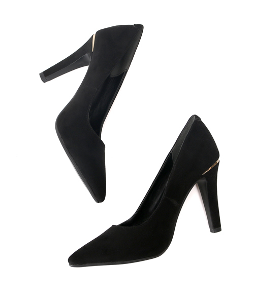 coca（ANDEX shoes product）（コカ）の「coca PORTA/コカポルタ ハイヒール ゴールドヒールキャップ付き ポインティッドトゥ 416701（パンプス・レディース・ブラック/ブラック系その他/ブルー/ベージュ系その他・23cm/24cm/24.5cm/25.5cm/23.5cm/25cm）」の10枚目の写真