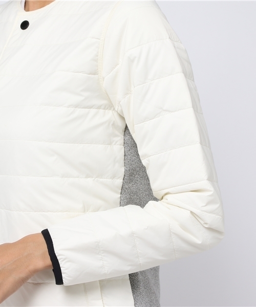 SHIPS Days（シップスデイズ）の「【SN】super natural:コンビ キルト ブルゾン（ブルゾン・レディース・ホワイト/ネイビー・X-SMALL/SMALL/MEDIUM）」の11枚目の写真