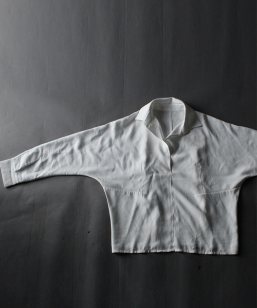 antiqua(アンティカ)の「デザインシャツトップス(シャツ/ブラウス・レディース・ホワイト・M)」の7枚目の写真